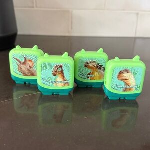 Dinosaur-Themed Small Pet Toy Set - Green